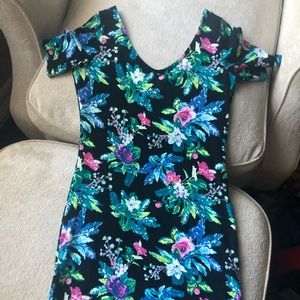 H&M Dresses - Tropical floral black mini dress H&M divided H&M Dresses - Tropical floral black mini dress H&M divided